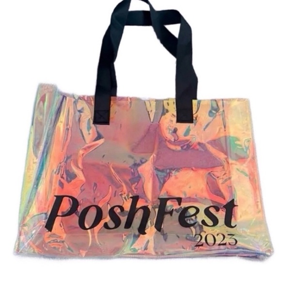 4Piece PoshFest Iridescent Swag Bag - Picture 3 of 4